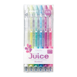 Pilot Pastel 0.5mm Juice Gel Pen - 6 Color Set - SCOOBOO - LJU - 60EF - 6CP - Gel Pens