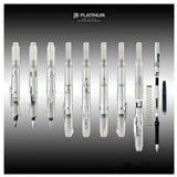 Platinum Curidas Fountain Pen Prism Crystal Medium - SCOOBOO - PKN7000#6-3(1738063) - Fountain Pen