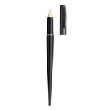 Platinum Desk Fountain Pen Black 0.38 - SCOOBOO - Fountain Pen