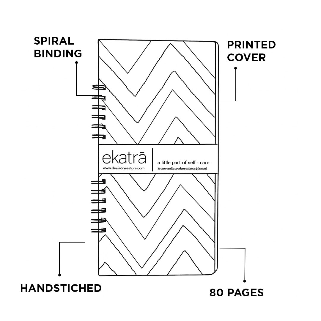 Ekatra To Do Spiral Printed Notepad