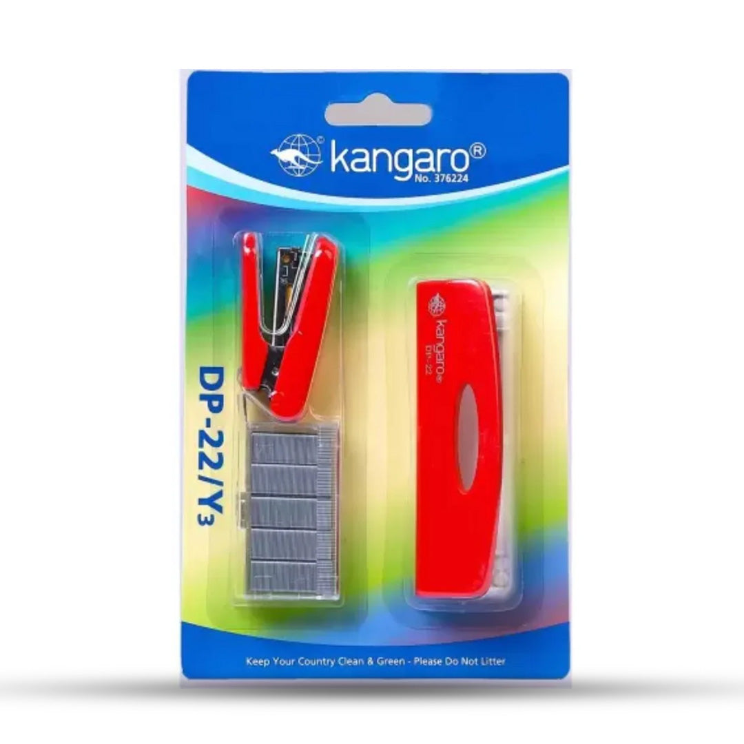 Kangaro Stapler and Paper Punch DP-22/Y3