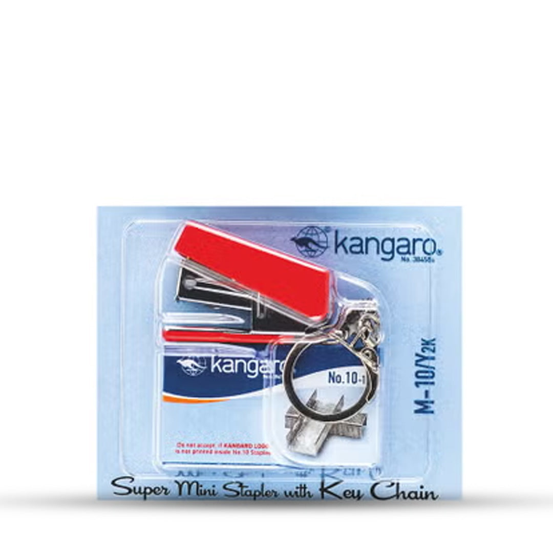 Kangaro Super Mini Stapler with Key Chain