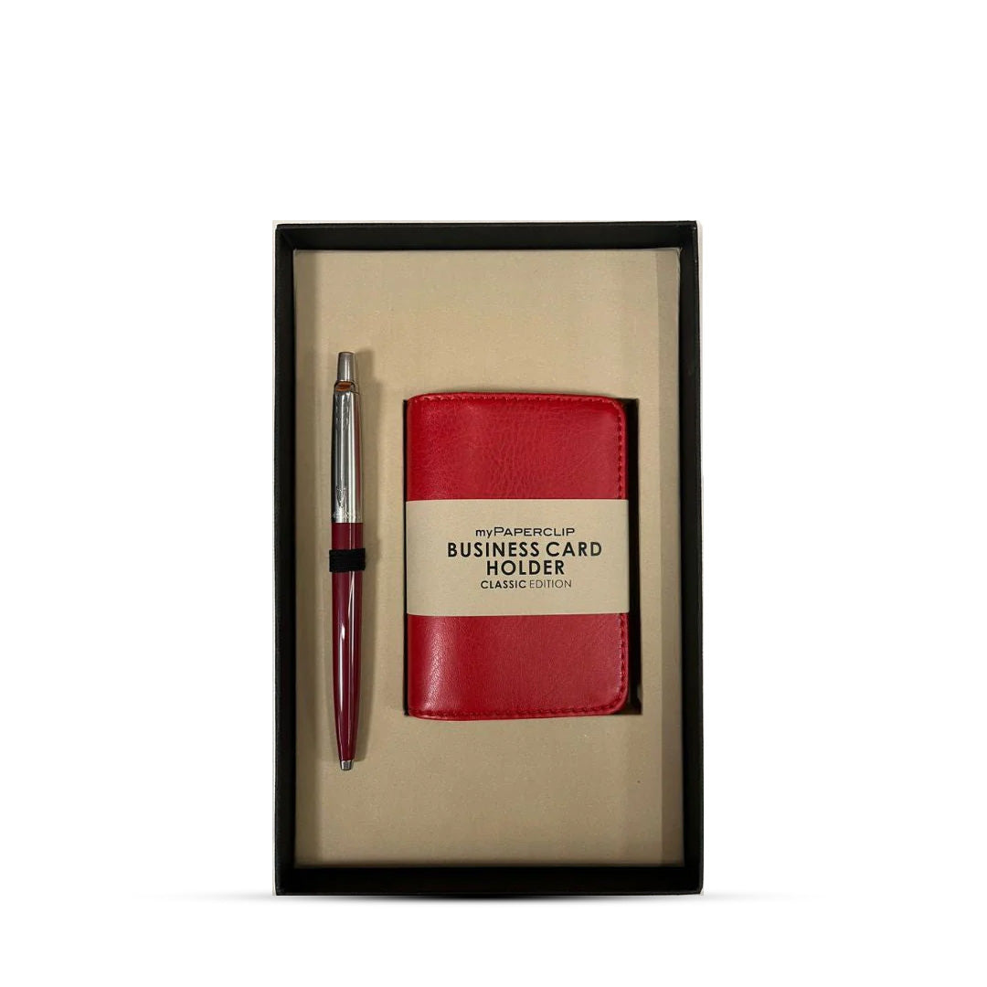 Mypaperclip Business Card Holder & Pen