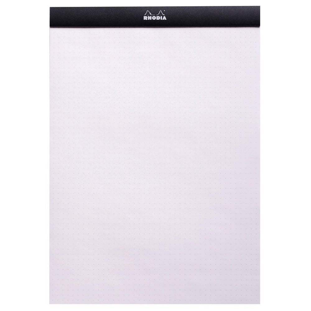 Rhodia Basics Black N°18 Dotted Notepad - SCOOBOO - RHBC_BLK_NP_210X297_DOT_18559C - Notepad