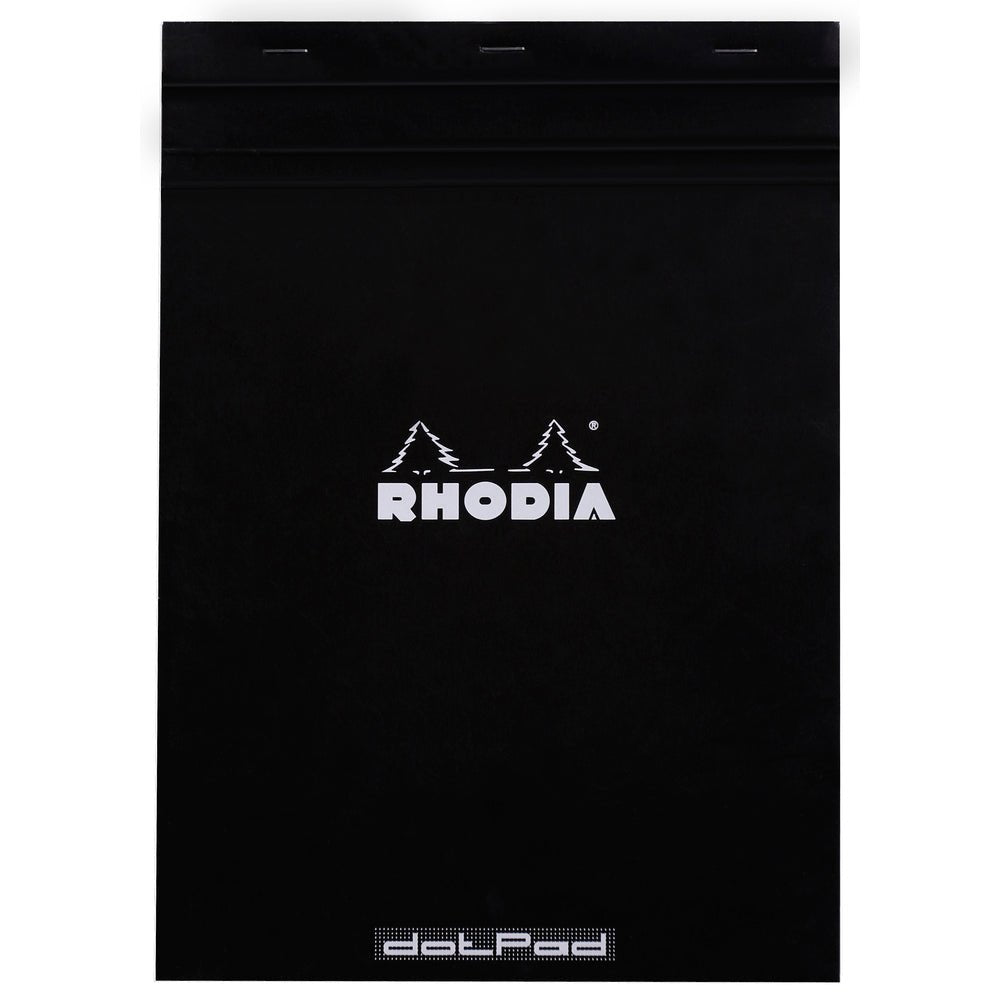 Rhodia Basics Black N°18 Dotted Notepad - SCOOBOO - RHBC_BLK_NP_210X297_DOT_18559C - Notepad