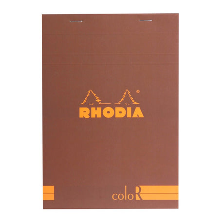 Rhodia Basics Chocolate N°16 Lined Notepad - SCOOBOO - RH16963C_BC_CHC_CLR_16_210148_NP - Notepad