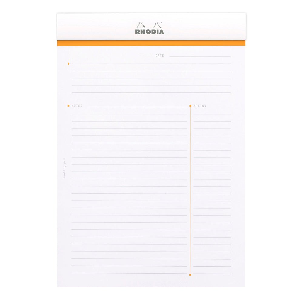 Rhodia Basics Meeting N°16 Notepad - SCOOBOO - RH16401C_BC_WHT_PP_MTG_16_210148_NP - Notepad