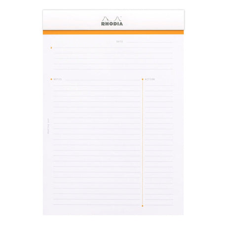 Rhodia Basics Meeting N°16 Notepad - SCOOBOO - RH16401C_BC_WHT_PP_MTG_16_210148_NP - Notepad