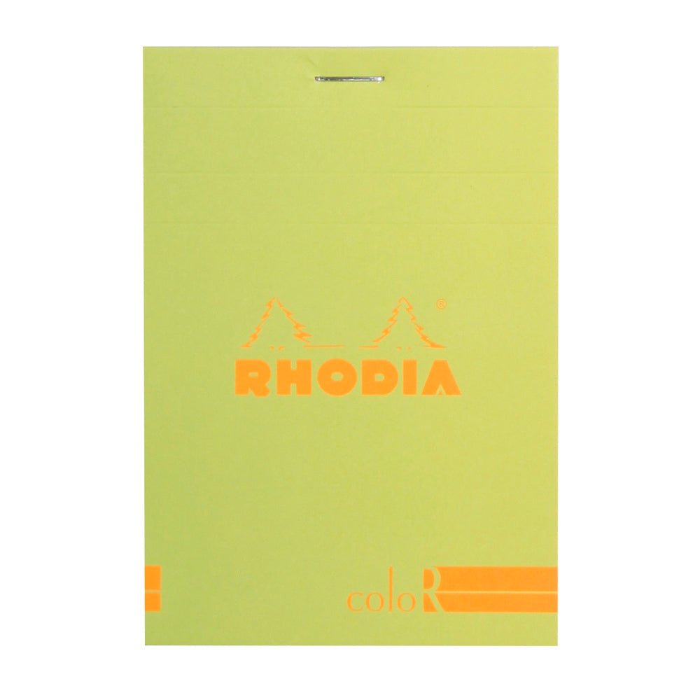 Rhodia Basics N°12 Lined Notepad - SCOOBOO - RHBC_AGRN_NP_85X120_LINE_12966C - Notepad