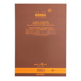 Rhodia Basics N°18 Lined Notepad - SCOOBOO - RH18963C_BC_CHC_CLR_18A4_297210_NP - Notepad