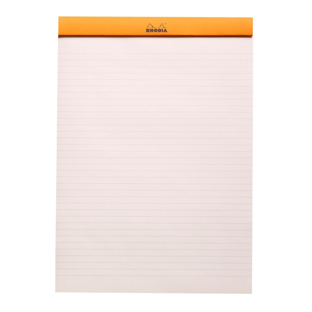 Rhodia Basics N°18 Lined Notepad - SCOOBOO - RH18963C_BC_CHC_CLR_18A4_297210_NP - Notepad