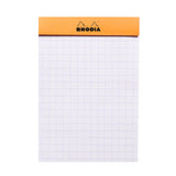 Rhodia Basics Orange Grid Notepad - SCOOBOO - RHBC_ORN_NP_74X105_GRID_11200C - Notepad