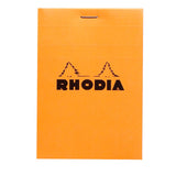 Rhodia Basics Orange Grid Notepad - SCOOBOO - RHBC_ORN_NP_85X120_GRID_12200C - Notepad