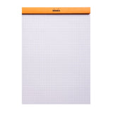 Rhodia Basics Orange Grid Notepad - SCOOBOO - RHBC_ORN_NP_210X297_GRID_18200C - Notepad