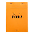 Rhodia Basics Orange N°16 Yellow Page Grid Notepad - SCOOBOO - RH16260C_BC_ORN_SRL_16_210148_NP - Notepad