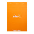 Rhodia Basics Orange N°18 Dotted Notepad - SCOOBOO - RHBC_ORN_NP_210X295_DOT_18558C - Notepad