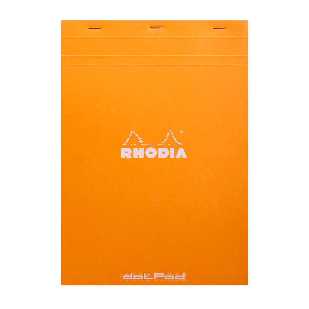 Rhodia Basics Orange N°18 Dotted Notepad - SCOOBOO - RHBC_ORN_NP_210X295_DOT_18558C - Notepad