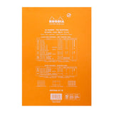 Rhodia Basics Orange N°18 Dotted Notepad - SCOOBOO - RHBC_ORN_NP_210X295_DOT_18558C - Notepad