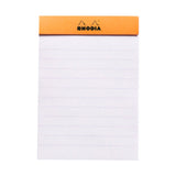 Rhodia Basics Orange Notepad - Lined - SCOOBOO - RHBC_ORN_NP_74X105_LINE_11600C - Notepad