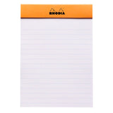 Rhodia Basics Orange Notepad - Lined - SCOOBOO - RH13600C_BC_ORN_LRL_13A6_148105_NP - Notepad