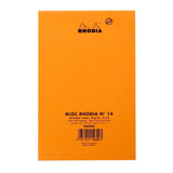 Rhodia Basics Orange Notepad - Lined - SCOOBOO - RH14600C_BC_ORN_14_170110_NP - Notepad