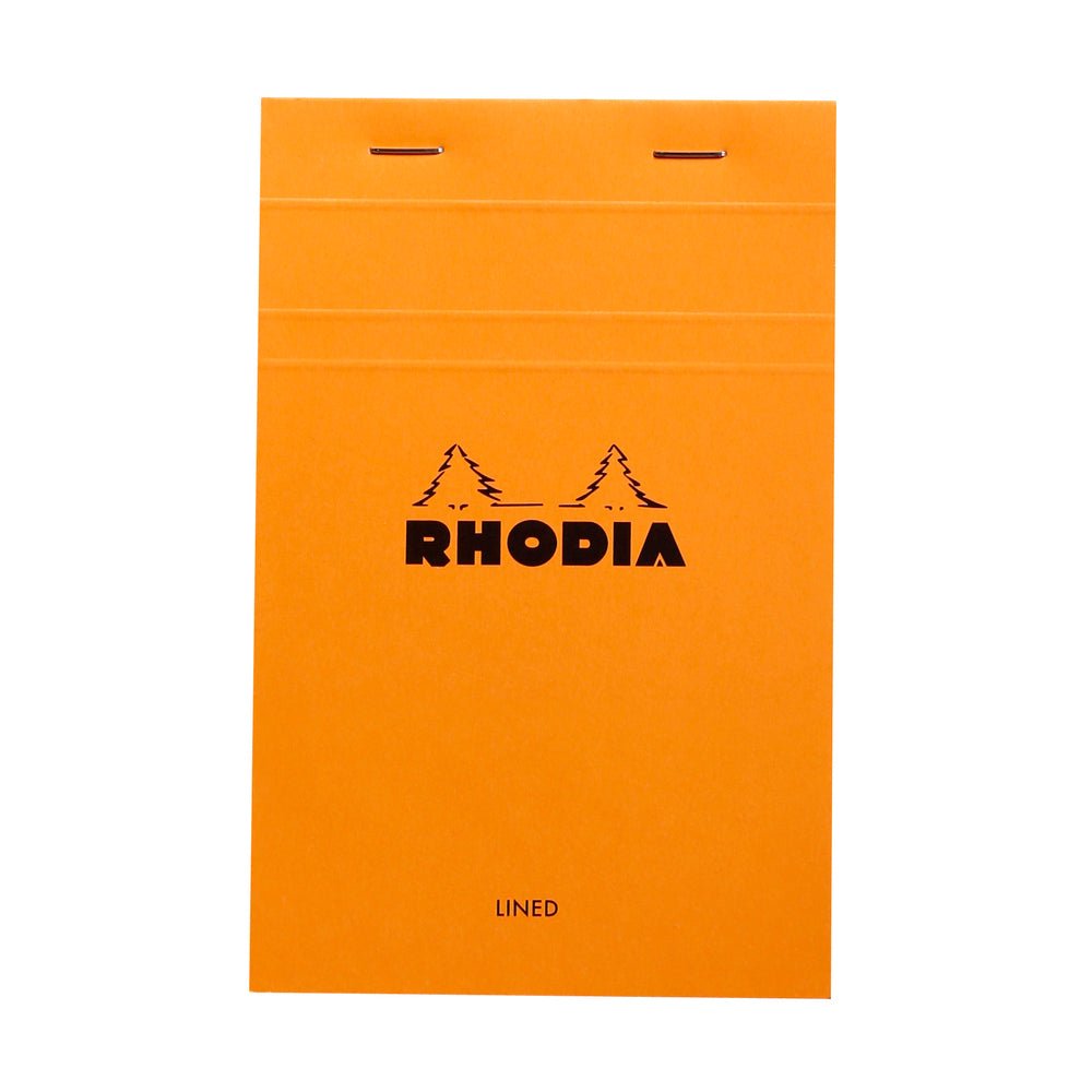 Rhodia Basics Orange Notepad - Lined - SCOOBOO - RH14600C_BC_ORN_14_170110_NP - Notepad