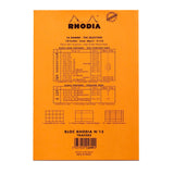 Rhodia Basics Orange Notepad - Lined - SCOOBOO - RH15600C_BC_ORN_MRL_16_210148_NP - Notepad