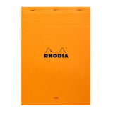 Rhodia Basics Orange Notepad - Lined - SCOOBOO - RH18600C_BC_ORN_MRL_18A4_297210_NP - Notepad