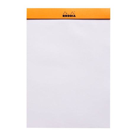 Rhodia Basics Orange Plain Notepad - SCOOBOO - RH16000C_BC_ORN_BLN_16_210148_NP - 1 - Notepad