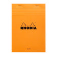 Rhodia Basics Orange Plain Notepad - SCOOBOO - RH16000C_BC_ORN_BLN_16_210148_NP - 1 - Notepad