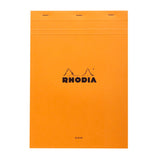 Rhodia Basics Orange Plain Notepad - SCOOBOO - RH18000C_BC_ORN_BLN_18A4_297210_NP - Notepad