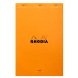 Rhodia Basics Orange Plain Notepad - SCOOBOO - RH19000C_BC_ORN_BLN_19A4_318210_NP - Notepad