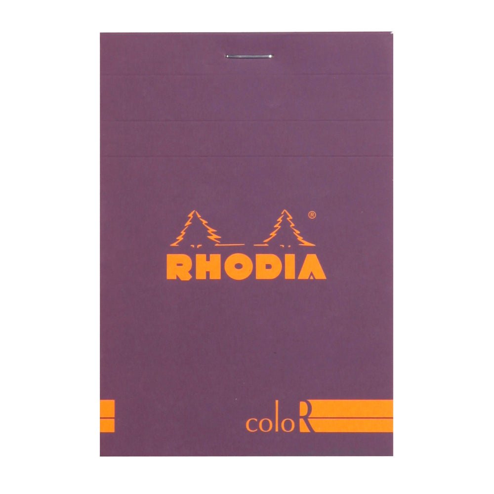 Rhodia Basics Purple Notepad - Lined - SCOOBOO - RHBC_PPL_NP_85X120_LINE_12970C - Notepad