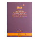 Rhodia Basics Purple Notepad - Lined - SCOOBOO - RH18970C_BC_PPL_CLR_18A4_297210_NP - Notepad