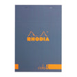 Rhodia Basics Sapphire Blue Notepad (148X210mm - Lined) - SCOOBOO - RH16968C_BC_BLU_CLR_16_210148_NP - Notepad