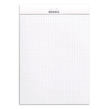 Rhodia Basics White Notepad - Grid - SCOOBOO - RHBC_WHT_NP_148X210_GRID_16201C - Notepad