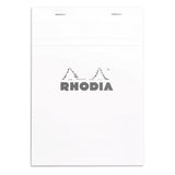 Rhodia Basics White Notepad - Grid - SCOOBOO - RHBC_WHT_NP_148X210_GRID_16201C - Notepad