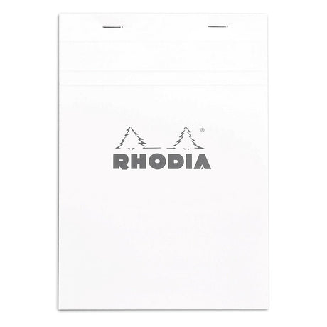 Rhodia Basics White Notepad - Grid - SCOOBOO - RHBC_WHT_NP_148X210_GRID_16201C - Notepad