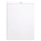 Rhodia Basics White Notepad - Grid - SCOOBOO - RHBC_WHT_NP_210X297_GRID_18201C - Notepad