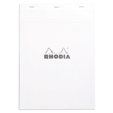 Rhodia Basics White Notepad - Grid - SCOOBOO - RHBC_WHT_NP_210X297_GRID_18201C - Notepad