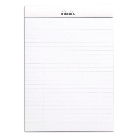 Rhodia Basics White Notepad - Lined - SCOOBOO - RH16601C_BC_WHT_LRL_16_210148_NP - Notepad