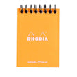 Rhodia Classic Orange N°11 Dotted Wirebound Notepad - SCOOBOO - RHCLC_ORN_NP_74X105_DOT_11503C - Notepad