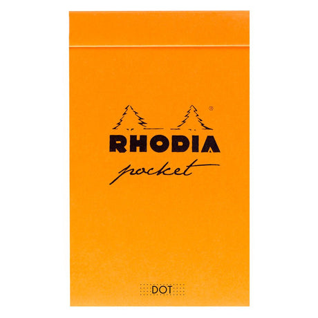 Rhodia Classic Orange N°8 Dotted Notepad - SCOOBOO - RHCLC_ORN_NP_75X120_DOT_8558C - Notepad