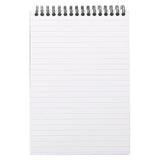 Rhodiactive Black Lined Notepad (148X210mm) - SCOOBOO - RHACTV_BLK_NP_148X210_LINE_16921C - Notepad