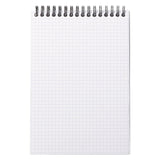 Rhodiactive Black Notepad - Grid - SCOOBOO - RHACTV_BLK_NP_148X210_GRID_16920C - Notepad