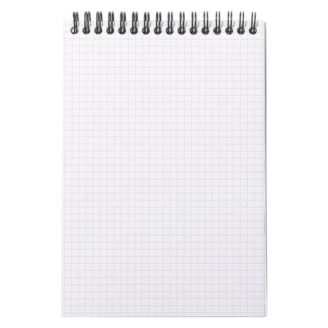 Rhodiactive Black Notepad - Grid - SCOOBOO - RHACTV_BLK_NP_148X210_GRID_16920C - Notepad