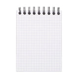 Rhodiactive Black Notepad - Grid - SCOOBOO - RHACTV_BLK_NP_74X105_GRID_11920C - Notepad