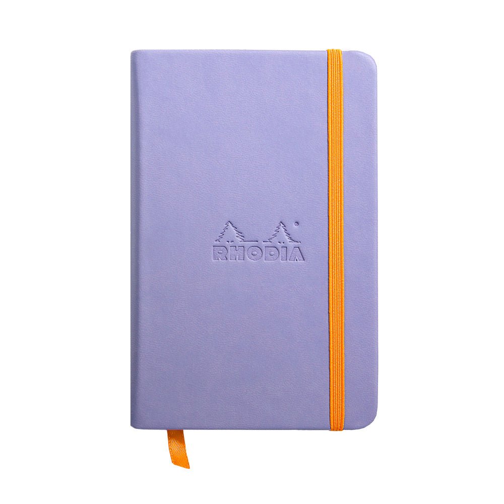 Rhodiarama Hardcover A6 Plain Notebook - SCOOBOO - RH118629C_BQ_IRS_CB_BLN_A6_14090_NB - Plain