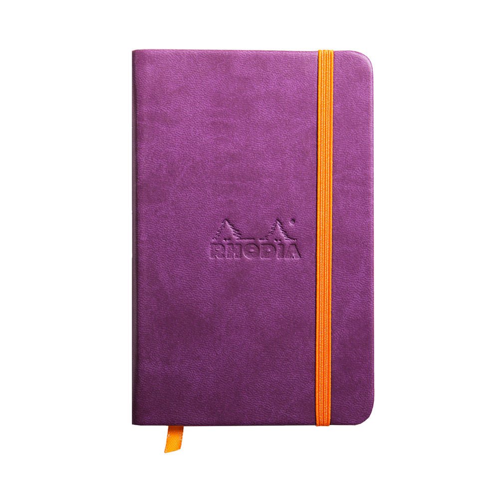 Rhodiarama Hardcover A6 Plain Notebook - SCOOBOO - RH118630C_BQ_PPL_CB_BLN_A6_14090_NB - Plain