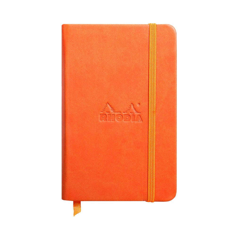 Rhodiarama Hardcover A6 Plain Notebook - SCOOBOO - RH118634C_BQ_TAN_CB_BLN_A6_14090_NB - Plain